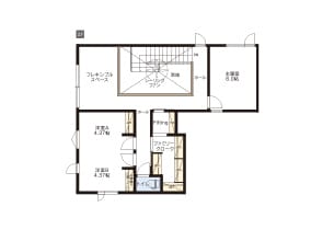 コーディネートパターンNo.02 参考間取り2階