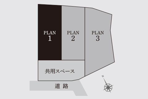 ブロッサムガーデン九大学研都市北 区画図