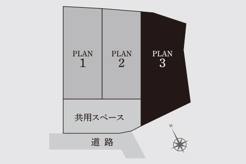 ブロッサムガーデン九大学研都市北 区画図