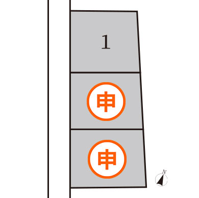 ヴェルコート次郎丸１丁目 II  区画図image