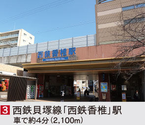 福岡市東区香椎駅東の新築戸建分譲住宅 ヴェルコート香椎駅東4丁目 周辺環境image