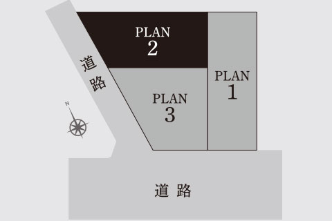 ヴェルコート長丘2丁目Ⅲ 区画図