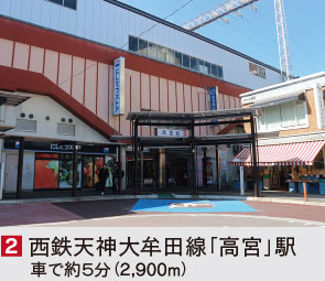 福岡市南区若久の新築戸建分譲住宅 ヴェルコート若久6丁目Ⅳ 周辺環境image